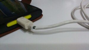 Broken USB cable